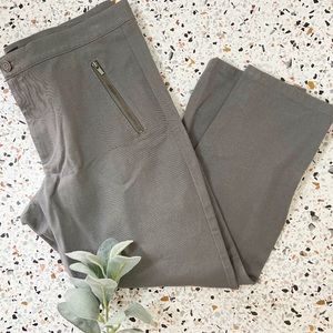 BANANA REPUBLIC | Sloan Pants Gray Petite Crop